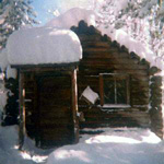 The Sauna under snow